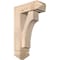 Ekena Millwork Westlake Arts and Crafts Smooth Bracket w/ Offset Brace, Douglas Fir, 5 1/2"W x 14"D x 22"H BKT0604X14X22WTL03SDF - alternate 1